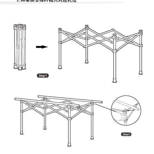 Bàn nhôm giã ngoại gấp gọn Naturehike CNH22JU038