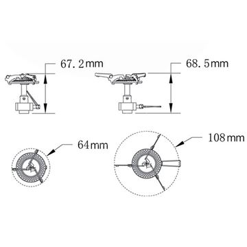 Bếp Gas dã ngoại Fire-Maple FMS 116