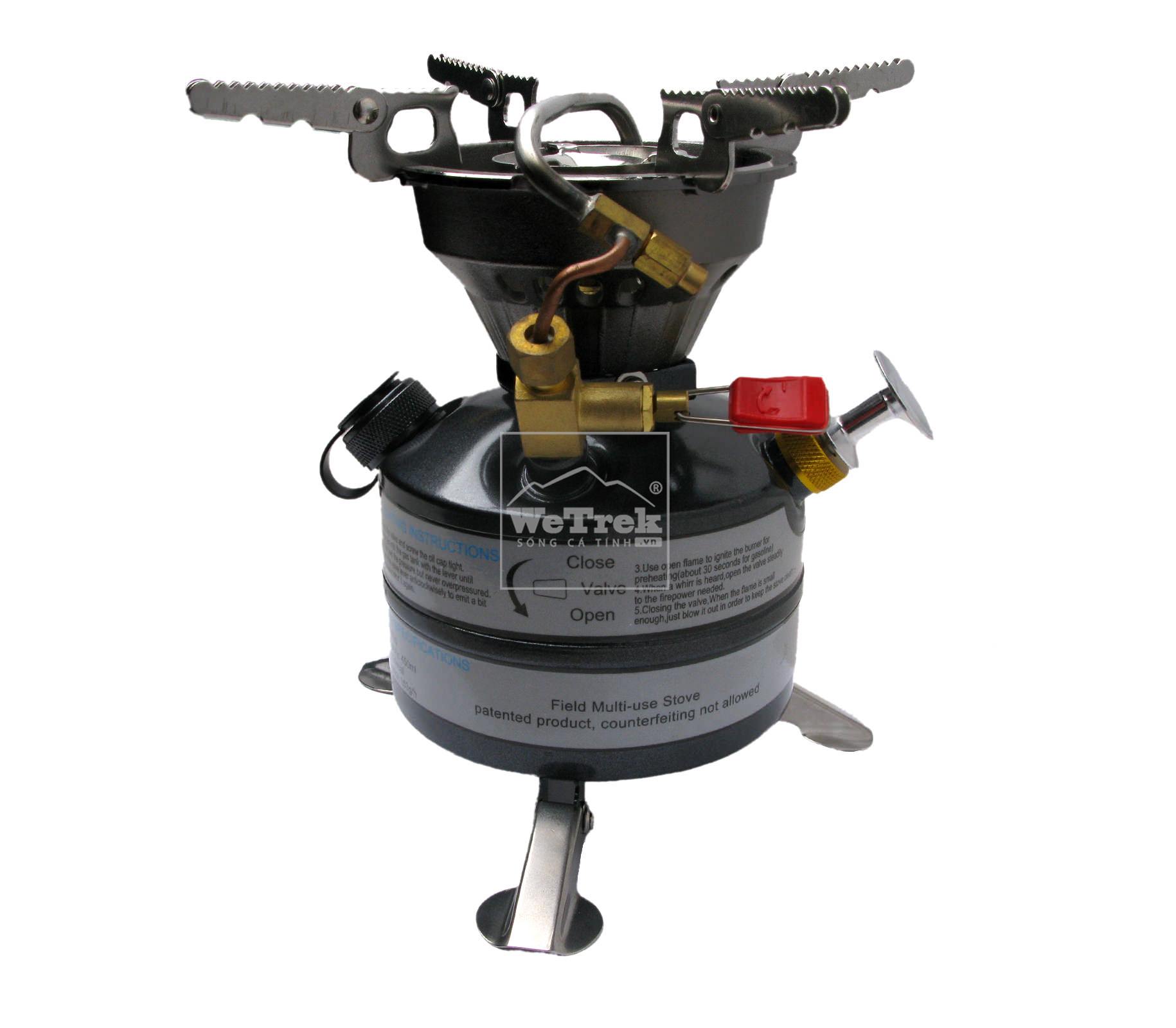 Bếp dã ngoại đa nhiên liệu Ryder BRS Multi Fuel Stove M0010 - 988