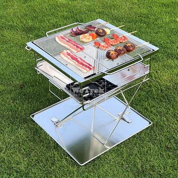 Bếp nướng dã ngoại Campingmoon Folding Grill MT-045 - 9804