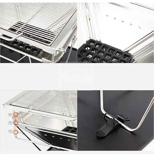 Bếp nướng Kazmi Hestia Charcoal Camfire-MX K7T3G001 - 8158