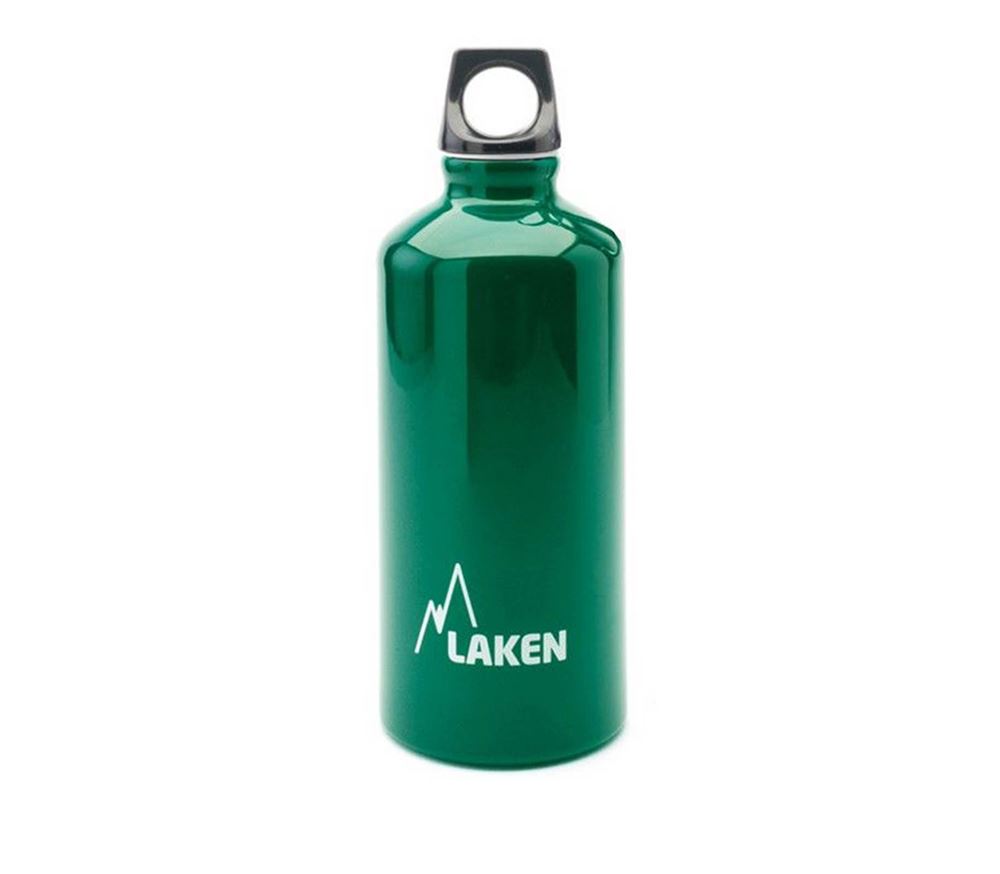 Bình nước LAKEN Aluminium Futura 600ml - Xanh lá