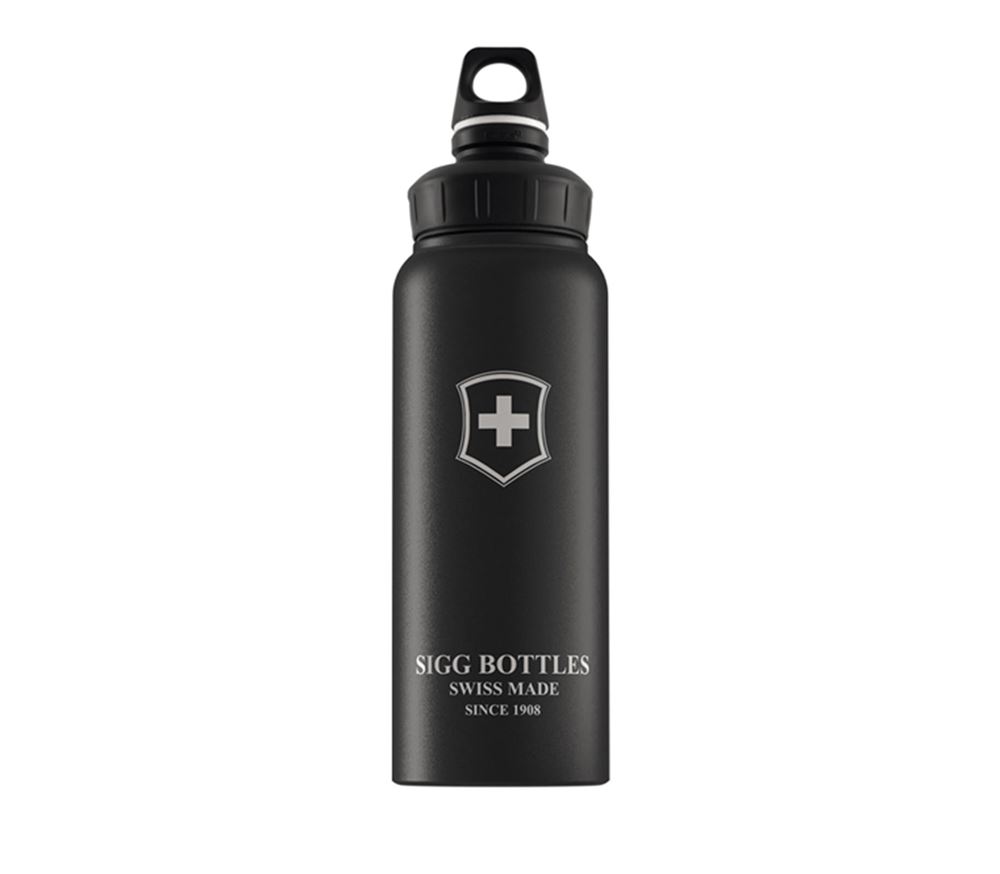 Bình nước SIGG Active WMB Swiss Emblem Black Touch 1L