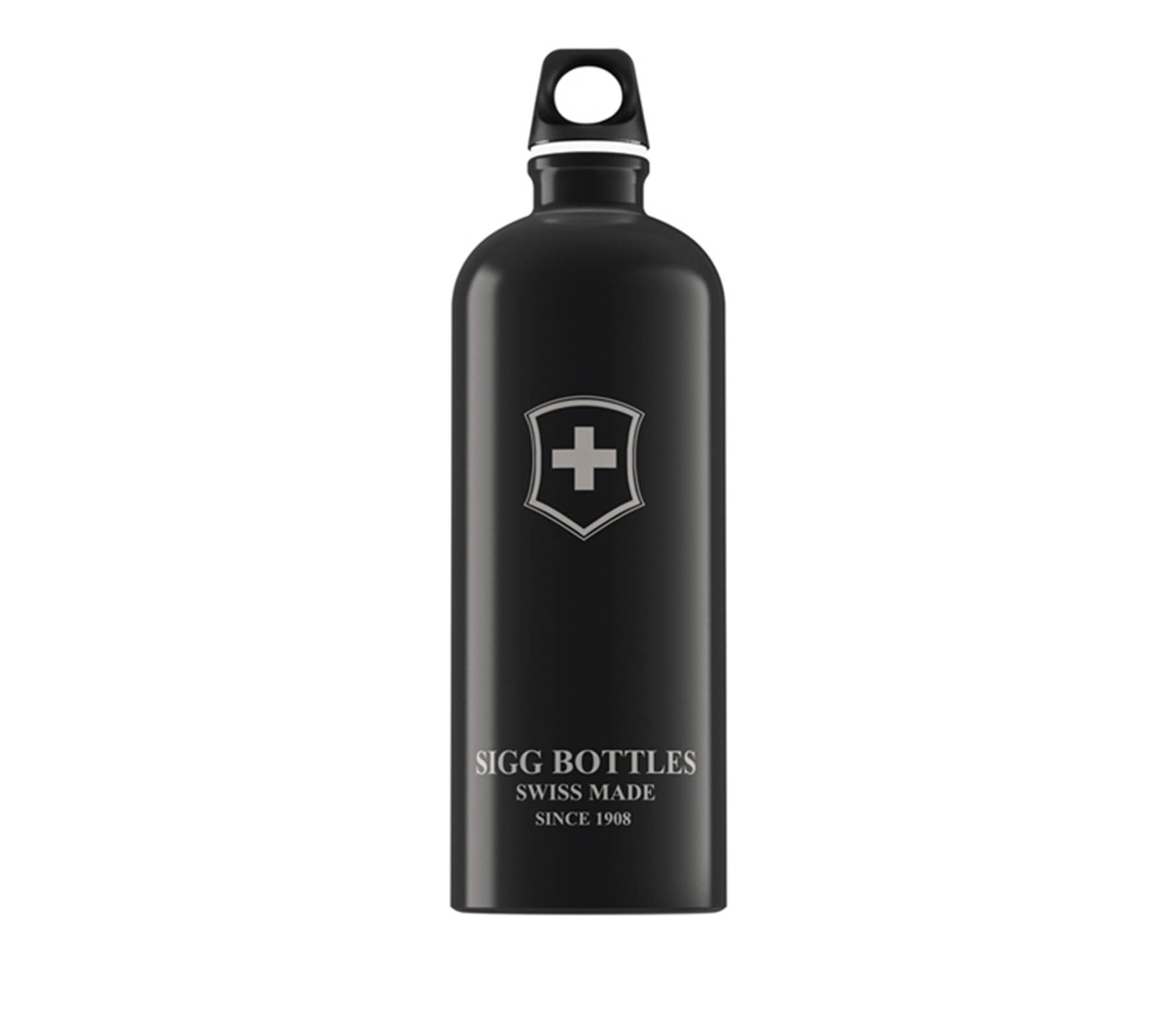 Bình nước SIGG Classic Swiss Emblem Black 1L