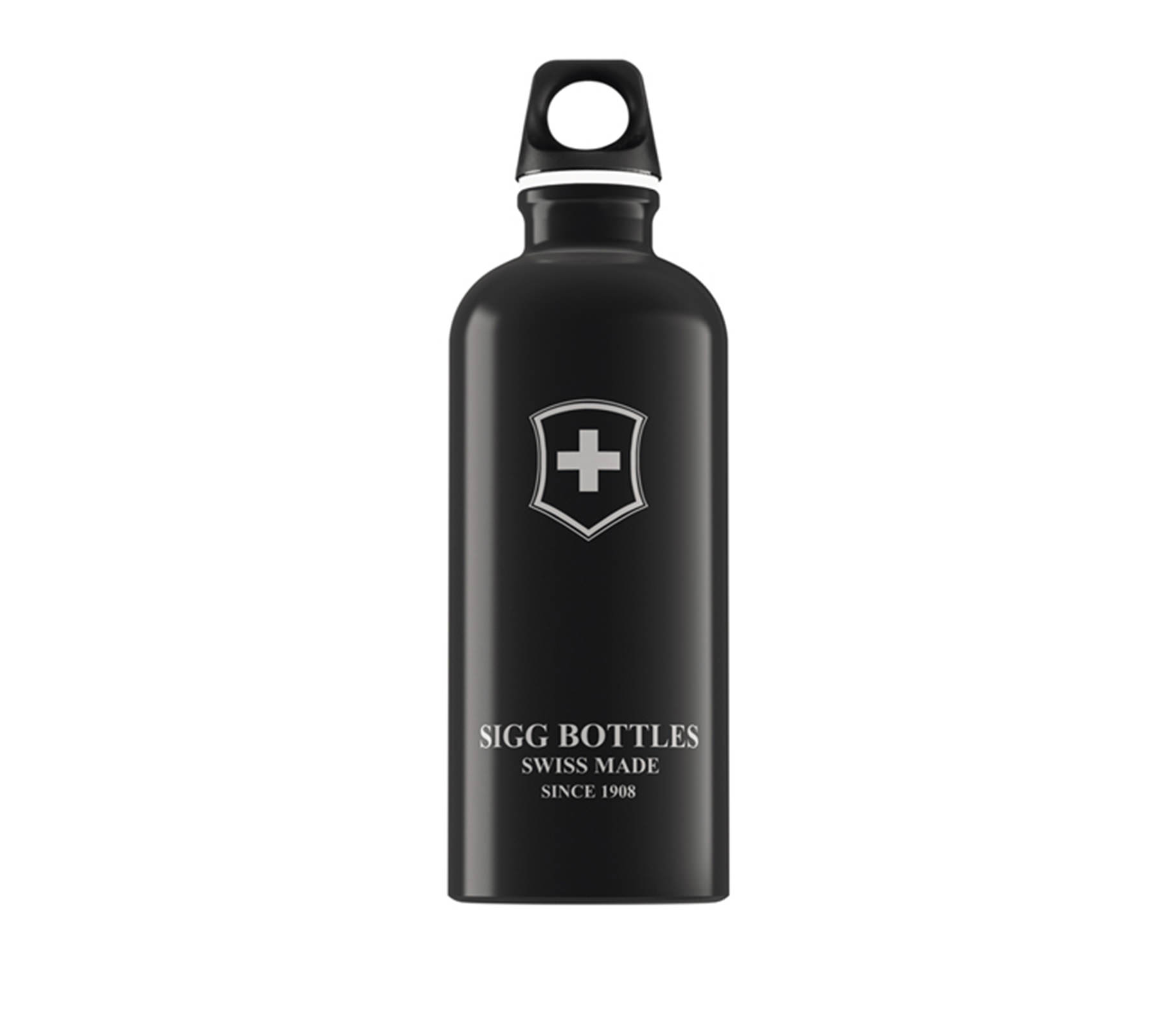 Bình nước SIGG Classic Swiss Emblem Black 600ml