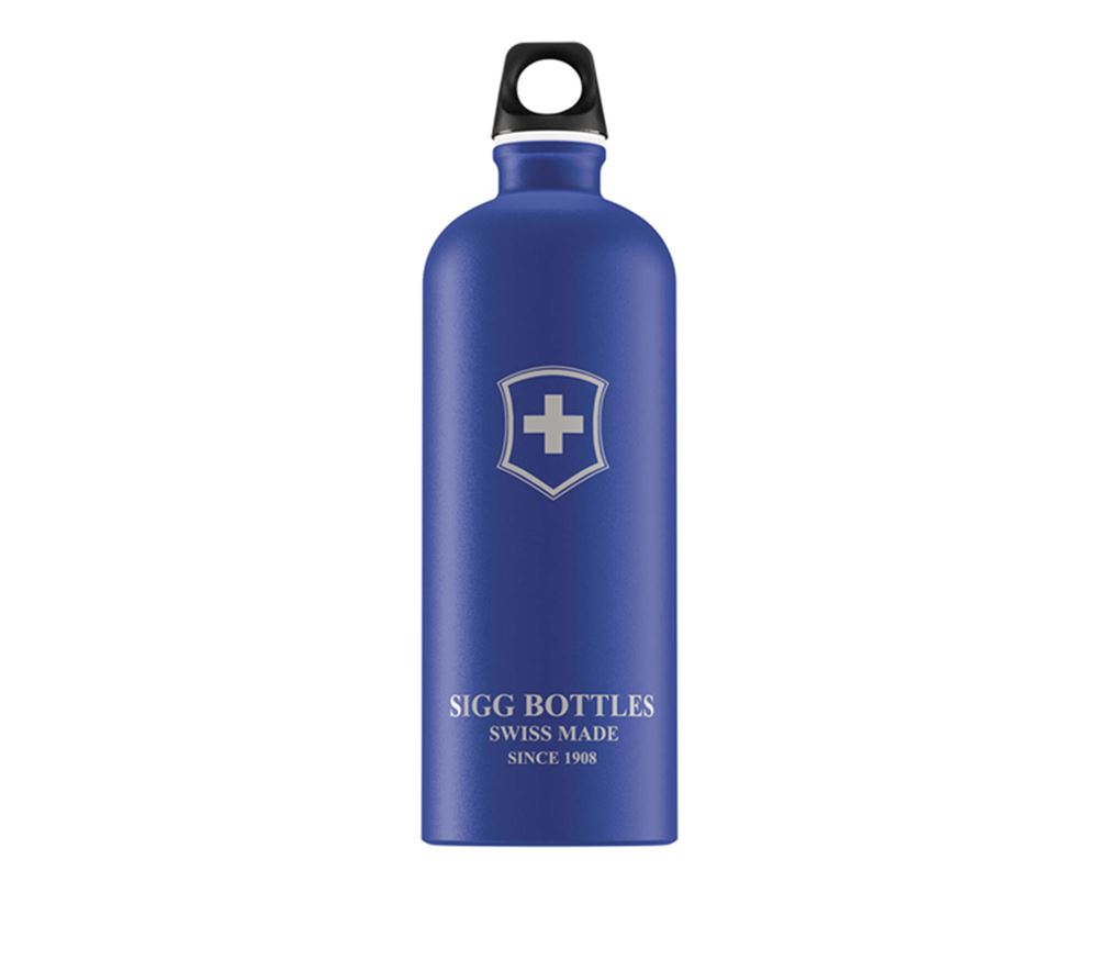 Bình nước SIGG Classic Swiss Emblem Blue Touch 1L