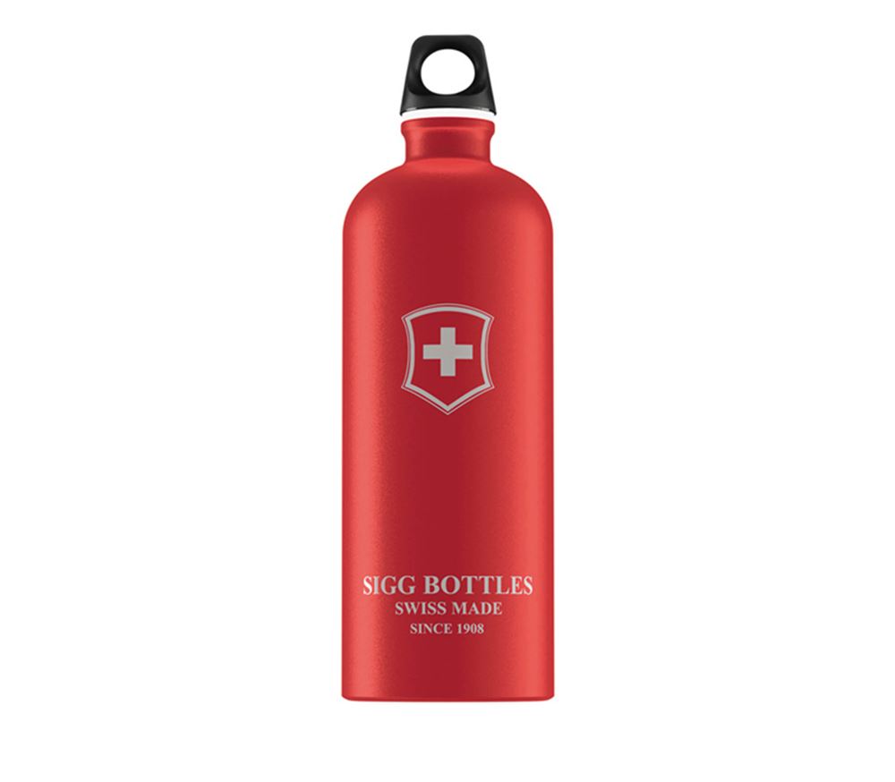 Bình nước SIGG Classic Swiss Emblem Red Touch 1L