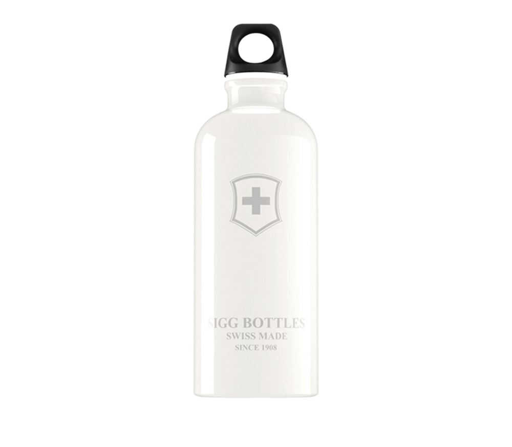 Bình nước SIGG Classic Swiss Emblem White 600ml