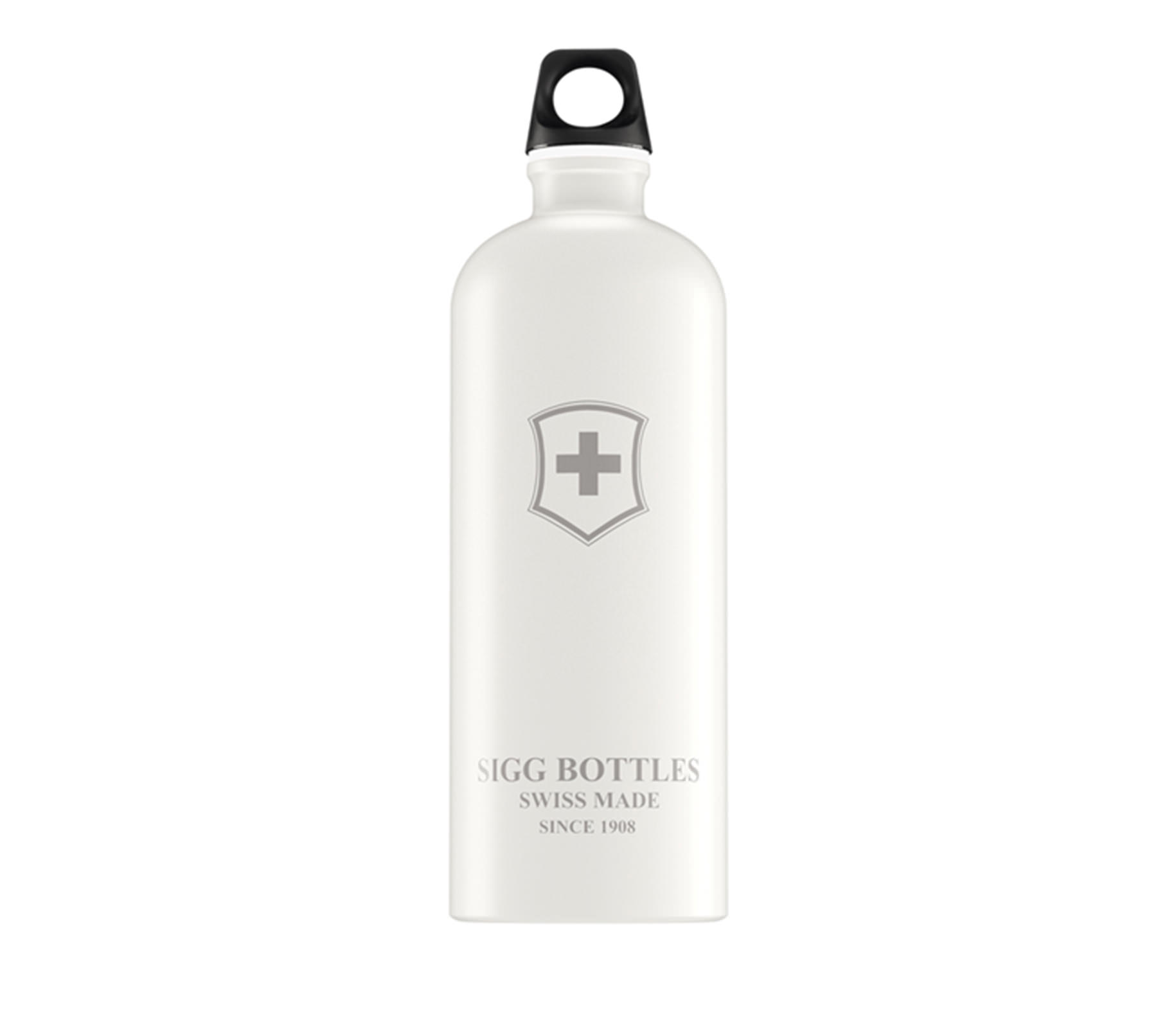 Bình nước SIGG Classic Swiss Emblem White Touch 1L
