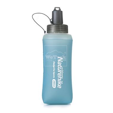 Bình nước thể thao Silicon 2 đầu uống 280ml Naturehike TPU Outdoor Sport Water Bottle NH17S028-B - 9703