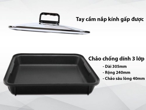 Bộ bếp gas mini kèm chảo Maxsun MS-08