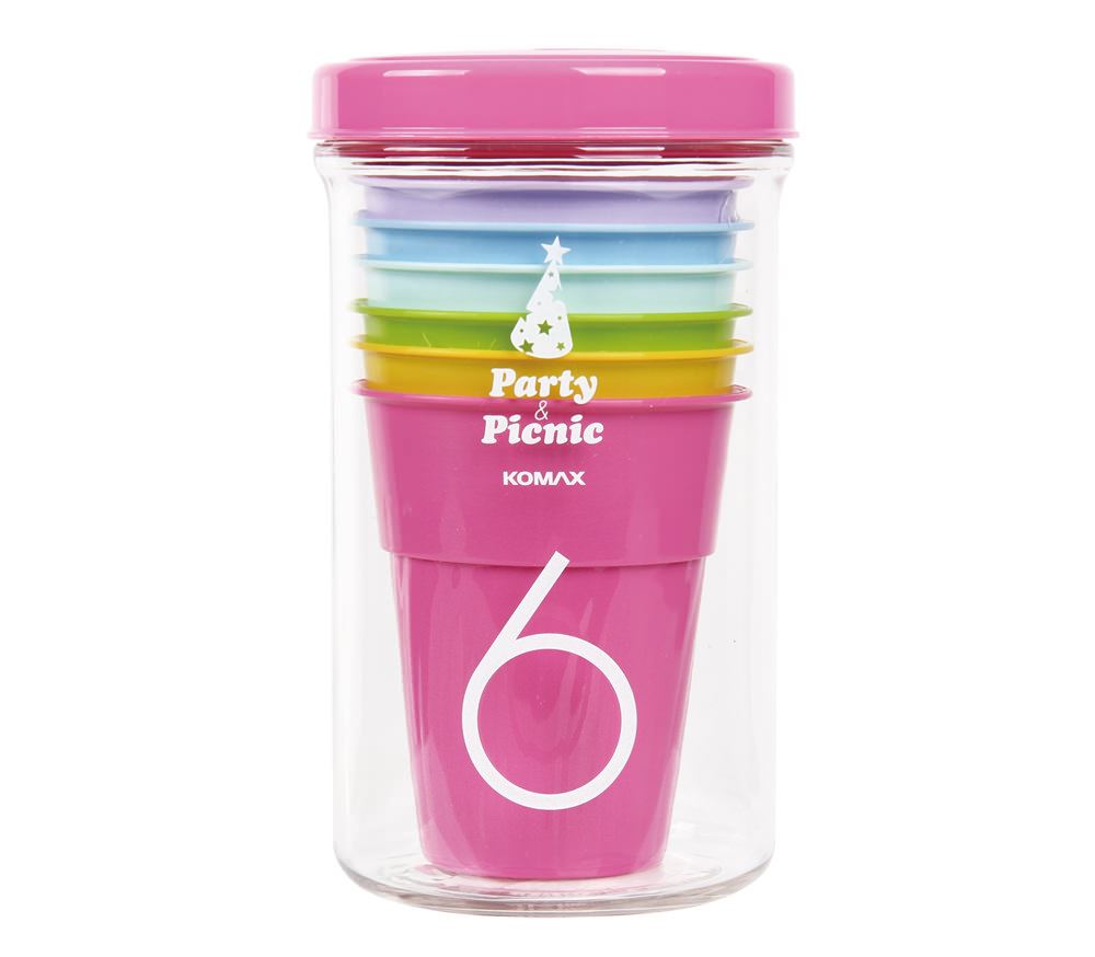 Bộ cốc nhựa picnic KOMAX 30139