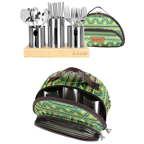Bộ đũa thìa dĩa 4 người Kazmi Premium Cutlerly Set K6T3K015