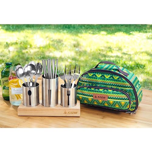 Bộ đũa thìa dĩa 4 người Kazmi Premium Cutlerly Set K6T3K015