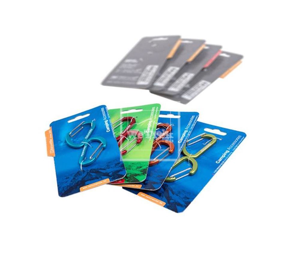 Bộ móc treo 3x4cm Naturehike Shape Camping Carabiner NH15A004-H - 9643