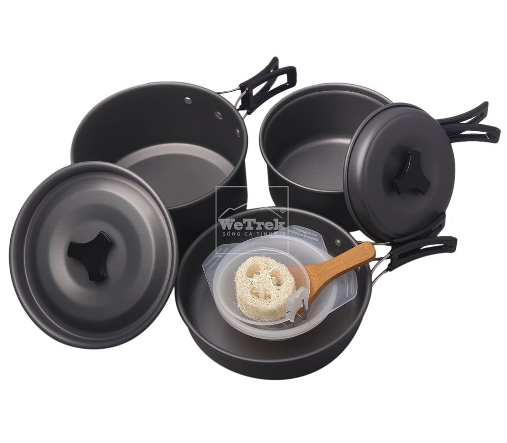 Bộ nồi 2-3 người Ryder Cookset M1023 - 6803