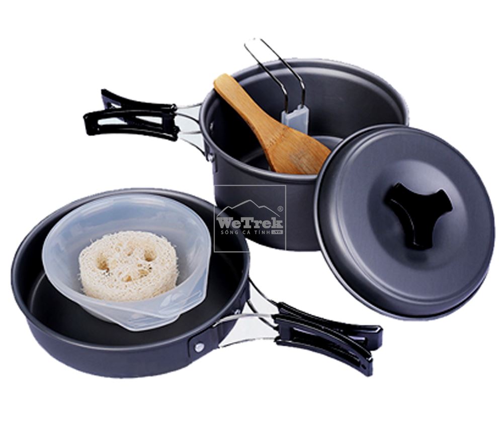 Bộ nồi dã ngoại 1-2 người Track Man Cookset TM7101(DS200) – 7917