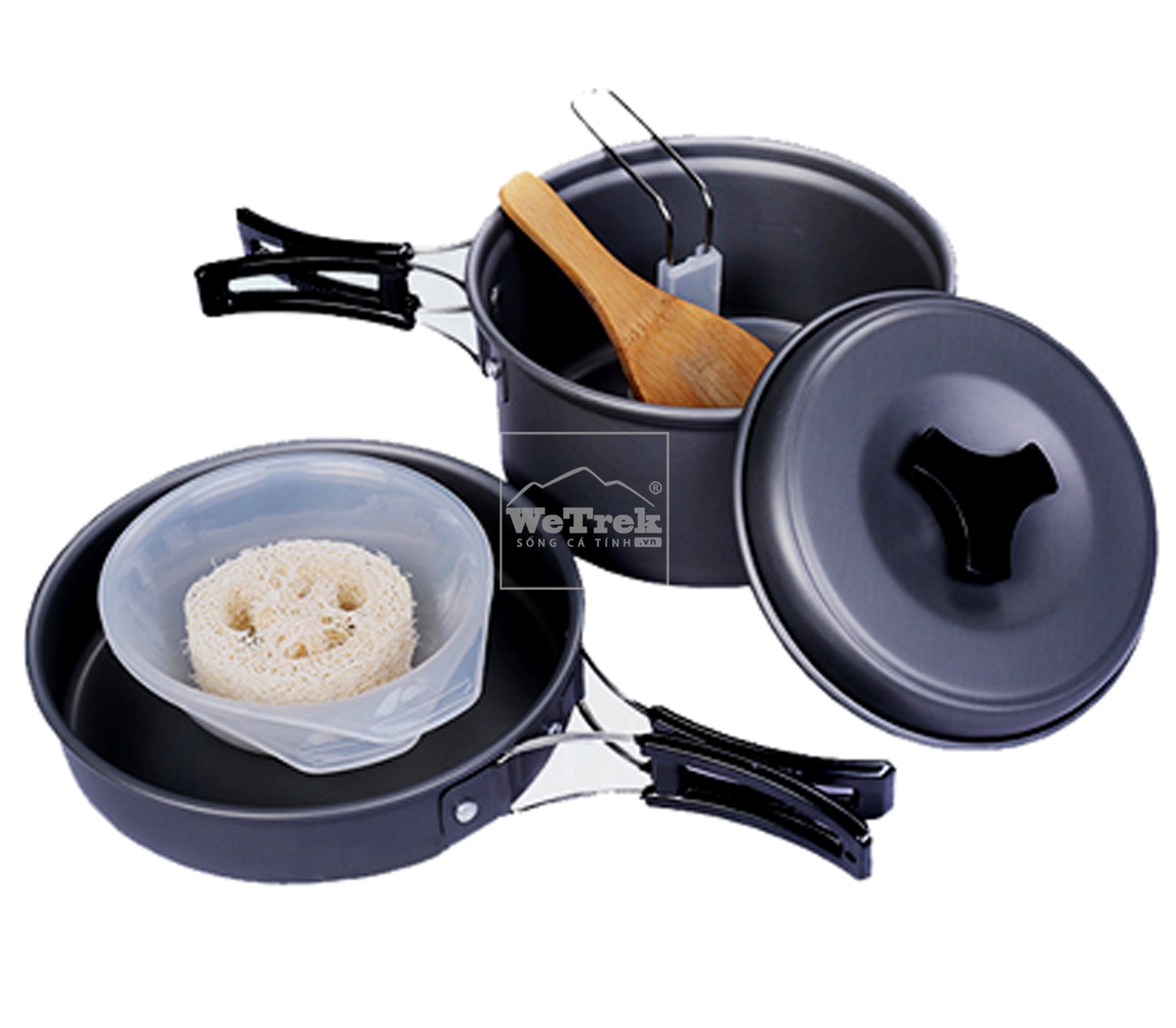 Bộ nồi dã ngoại 1-2 người Track Man Cookset TM7101(DS200) – 7917