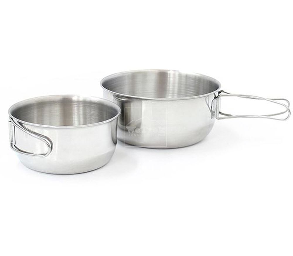 Bộ nồi dã ngoại Kazmi K3T3K042 - 9437