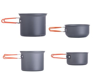 Bộ nồi dã ngoại Naturehike Ultralight Outdoor Camping Cookware NH15T401-G - 9670