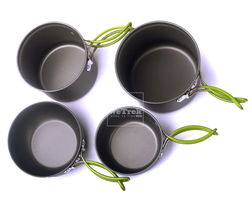 Bộ nồi du lịch 3-4 người Ryder Cookset M1024 - 1516