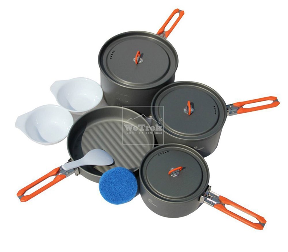 Bộ nồi nhôm dã ngoại Fire-Maple Aluminum Cookware Feast 5 - 7335