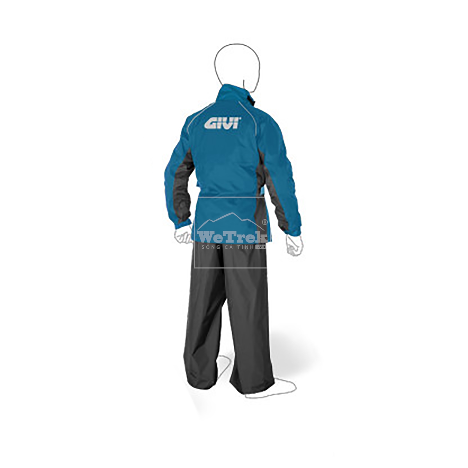 Bộ quần áo mưa GiVi Rain Suit RRS08
