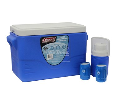 Bộ thùng đá giữ nhiệt 26L Coleman 28 Quart Combo 6277-790G Xanh lam - 3585