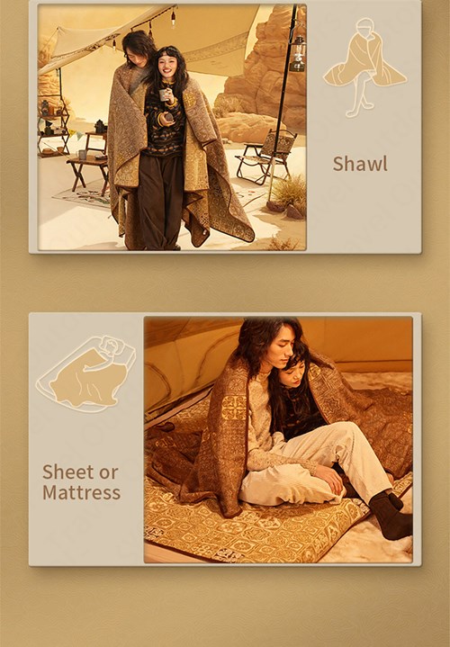 Chăn len Naturehike Dunhuang Wool Blanket NH21PS005