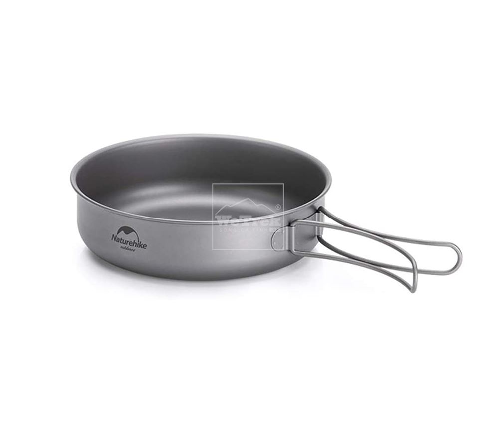 Chảo dã ngoại titanium 15cm Naturehike NH18T020-B - 9665