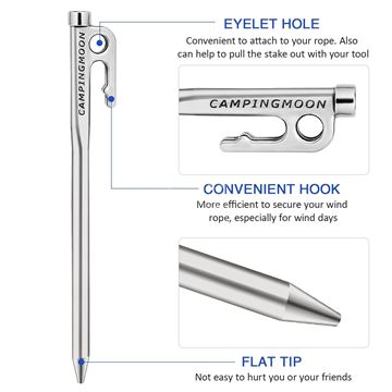 Cọc lều Campingmoon Tent Peg R20-8