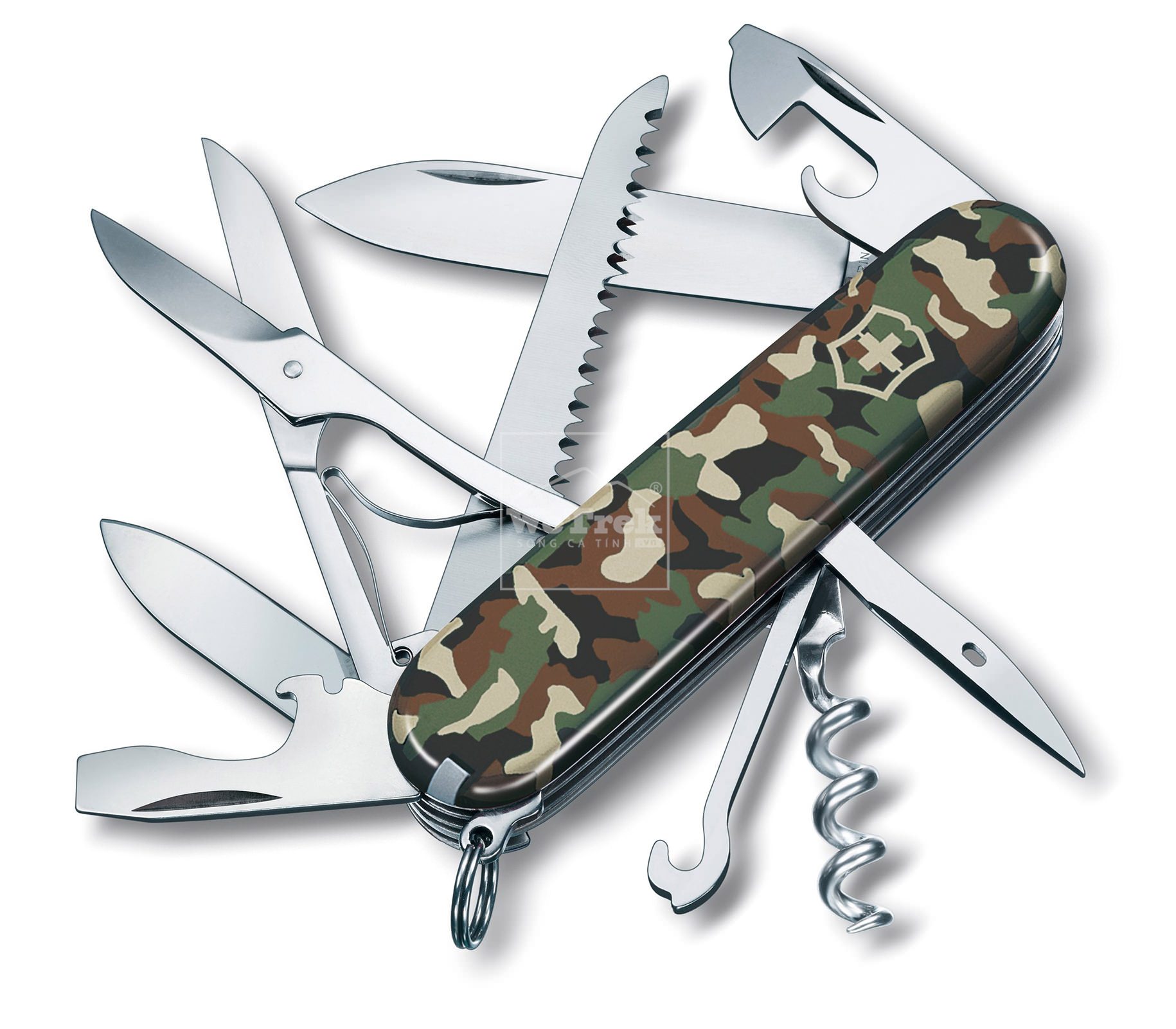Dao đa năng VICTORINOX Huntsman camouflage 1.3713.94 Rằn ri - 6392