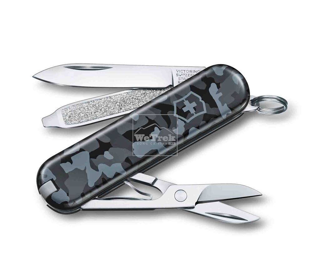 Dao đa năng Victorinox Navy Camouflage Classic 0.6223.942 Rằn ri - 8871