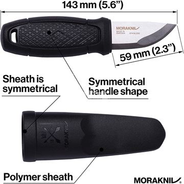 Dao dã ngoại Morakniv Eldris – Fire Kit Stainless Steel