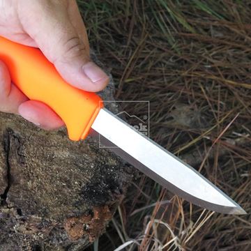 Dao dã ngoại Morakniv Bushcraft Stainless Steel Hi-Vis