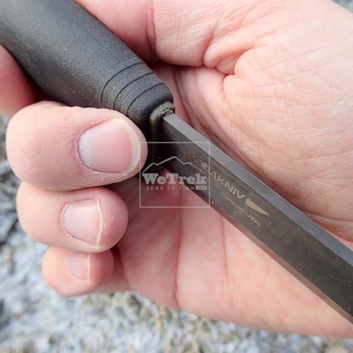 Dao dã ngoại Morakniv Bushcraft Black SRT Stainless Steel