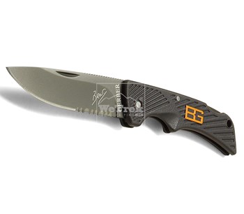 Dao sinh tồn Gerber Bear Grylls Survival Series Compact Scout, Drop Point, Serrated