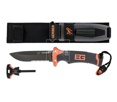 Dao sinh tồn Gerber Bear Grylls Ultimate Fixed Blade Serrated Knife