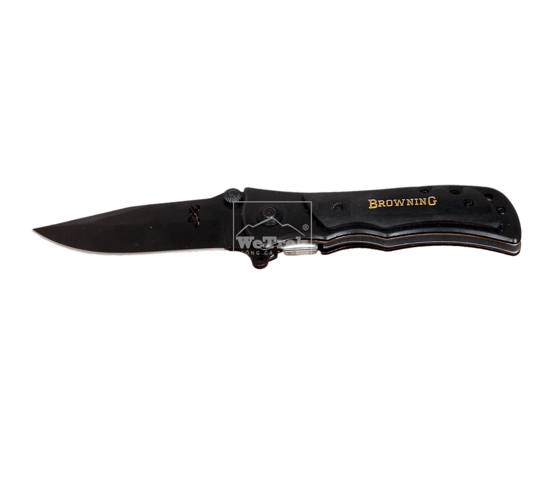 Dao xếp du lịch Browning cán gỗ - 4805 Đen