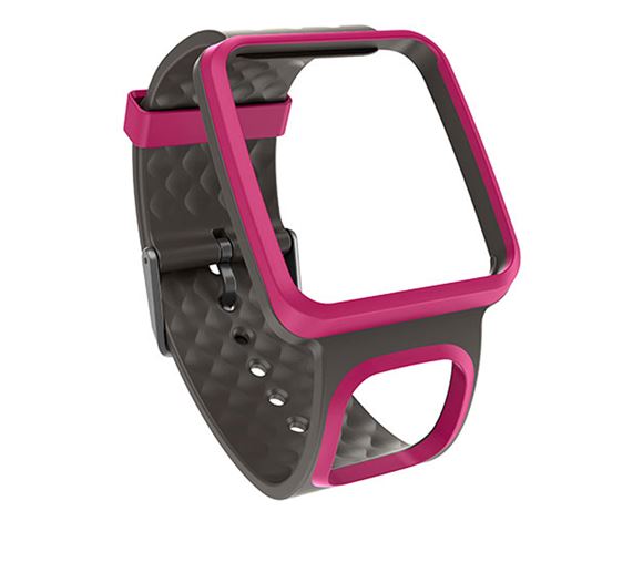 Dây đeo tay đồng hồ mỏng TOMTOM Comfort Strap Slim Dark Pink - 6857
