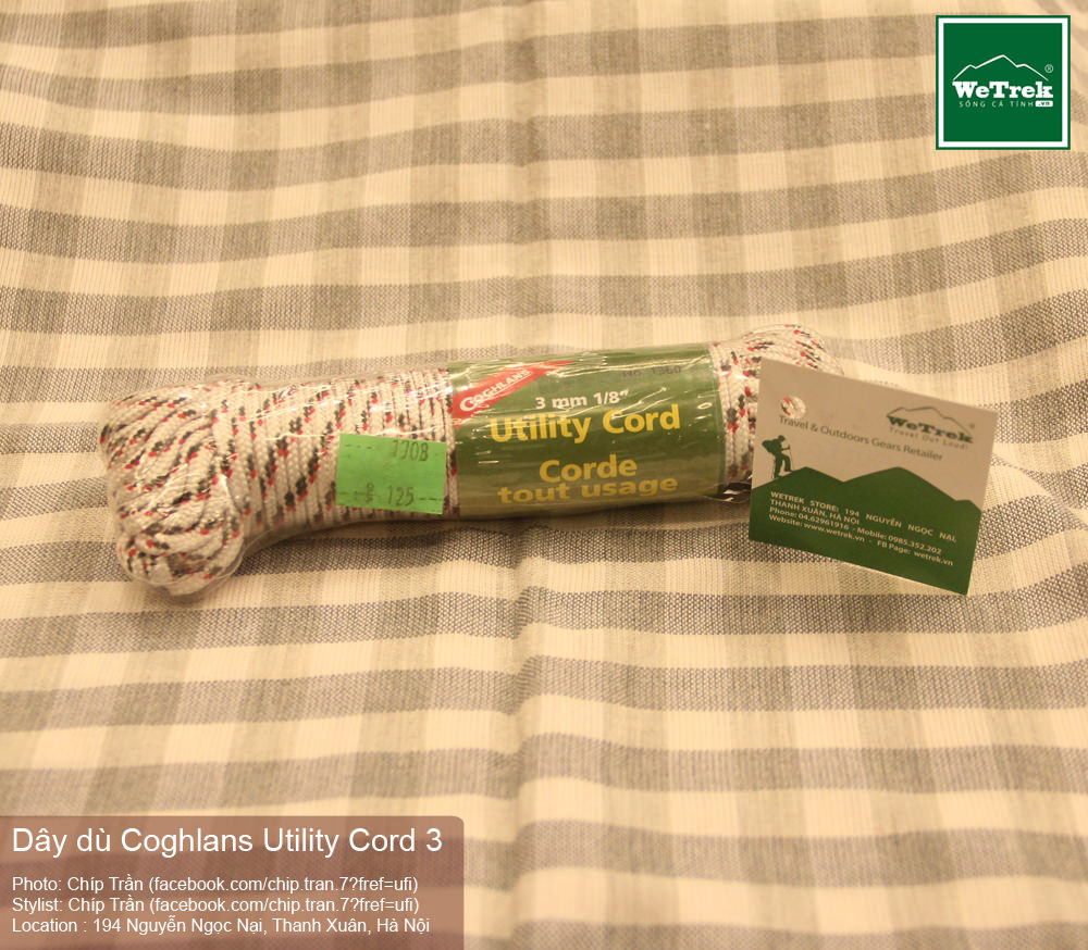 Dây dù Coghlans Utility Cord 3