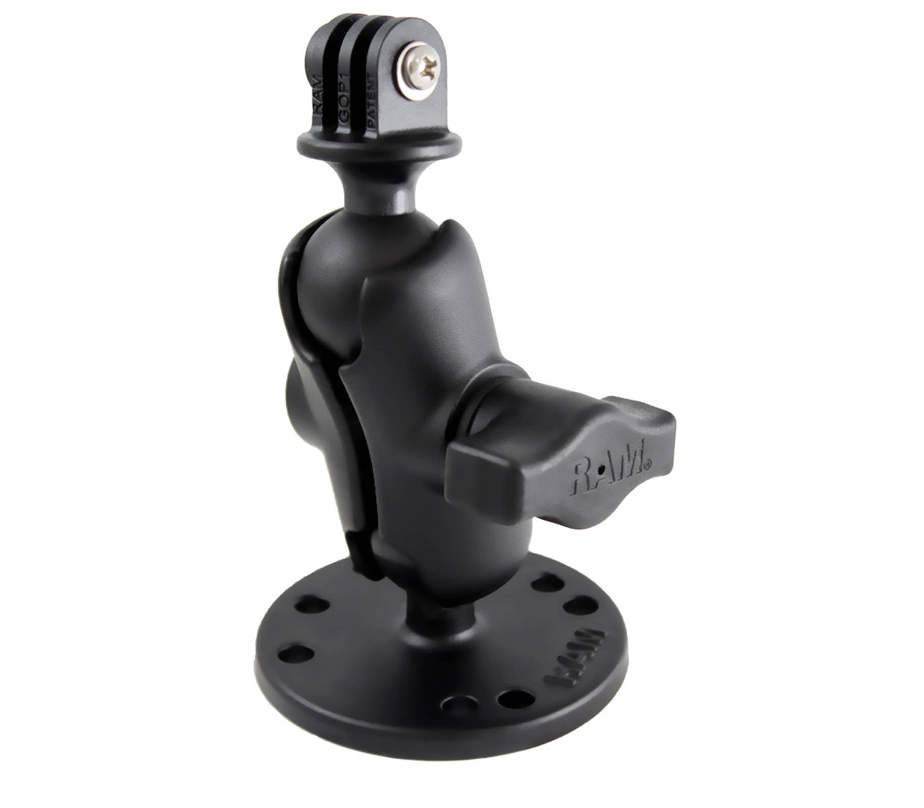 Đế tròn ngắn máy quay GoPro RAM Short Flat Surface Mount RAM-B-138-A-GOP1 - 7193