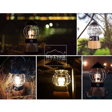 Đèn led măng xông pin sạc retro Wildland Harmony - 9864