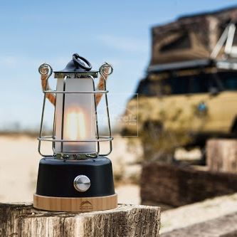 Đèn led măng xông pin sạc retro Wildland Hemp Rope - 9855