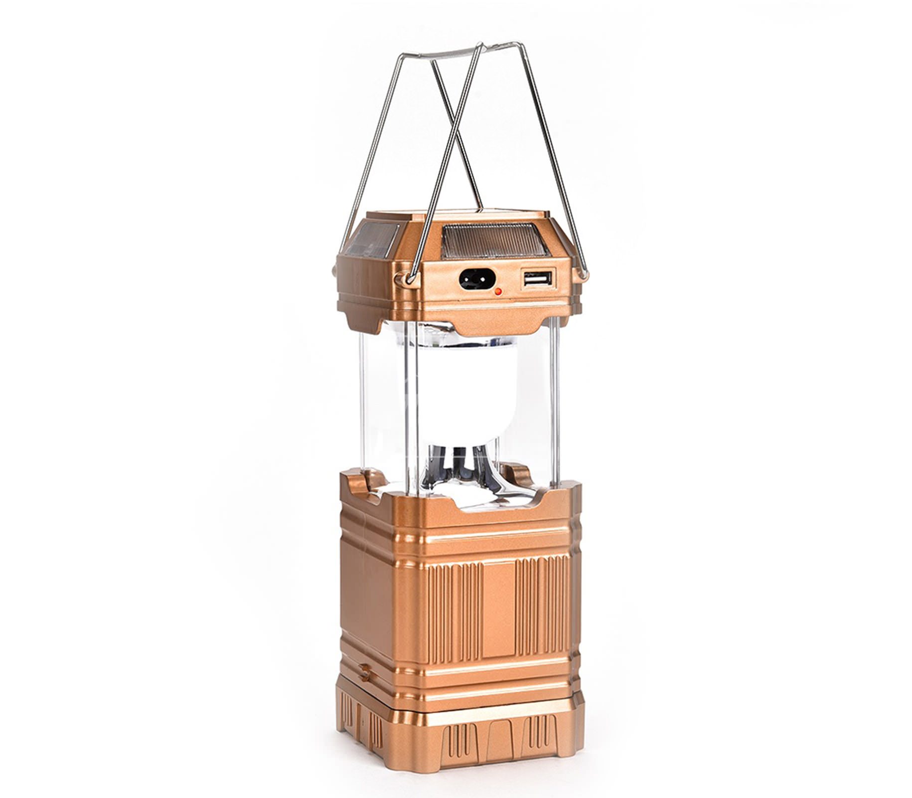 Đèn cắm trại 8+4+1 LED Rechargeable Camping Lantern GSH-9009A - 7876