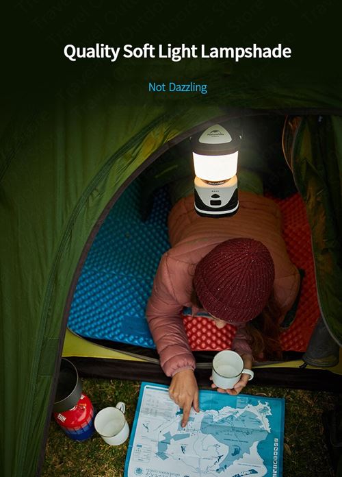 Đèn lồng kèm sạc USB Naturehike Camping Tent Lamp NH19Y002-B - 9650