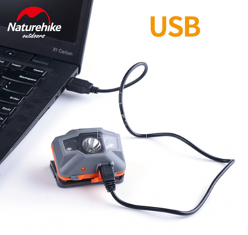 Đèn pin đeo trán USB Naturehike Outdoor LED Headlamp NH00T002-D - 9645