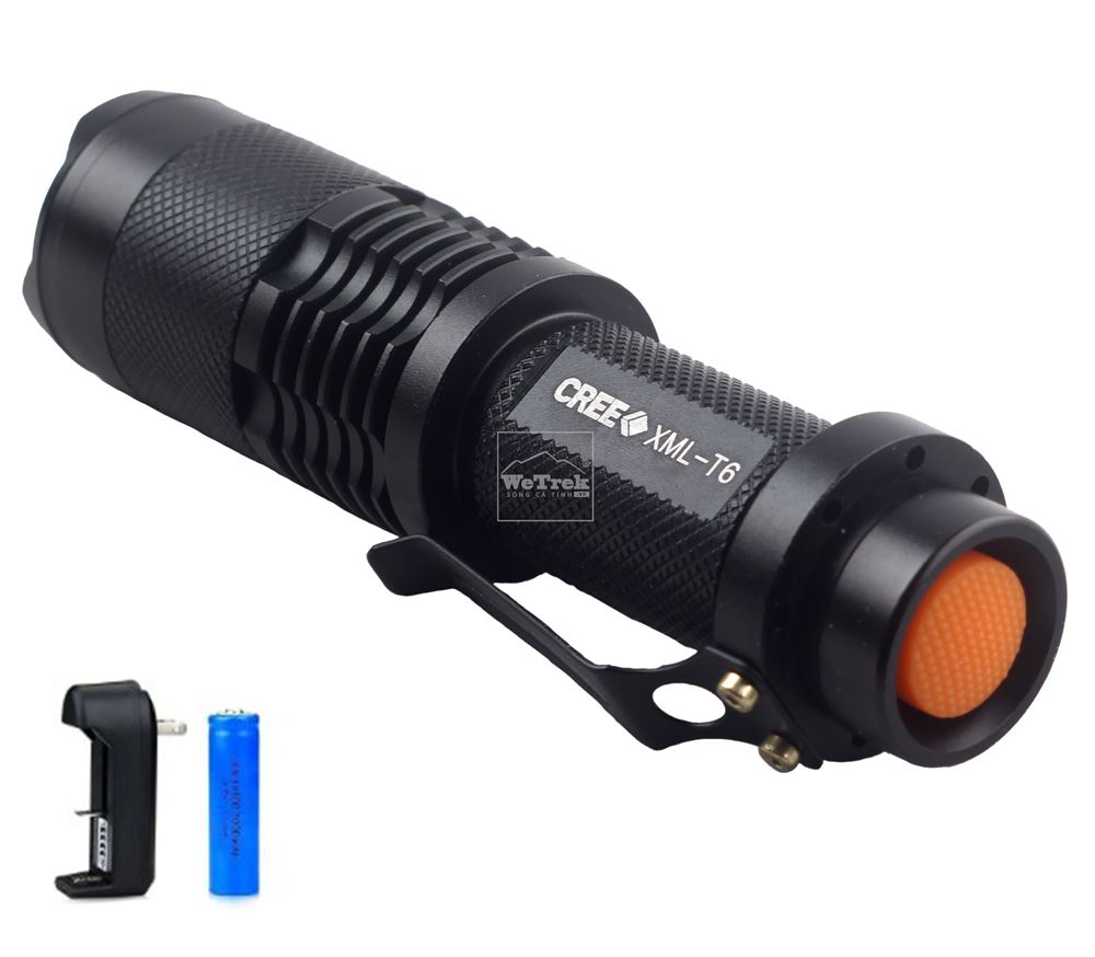 Đèn pin sạc siêu sáng CREE Led XML-T6