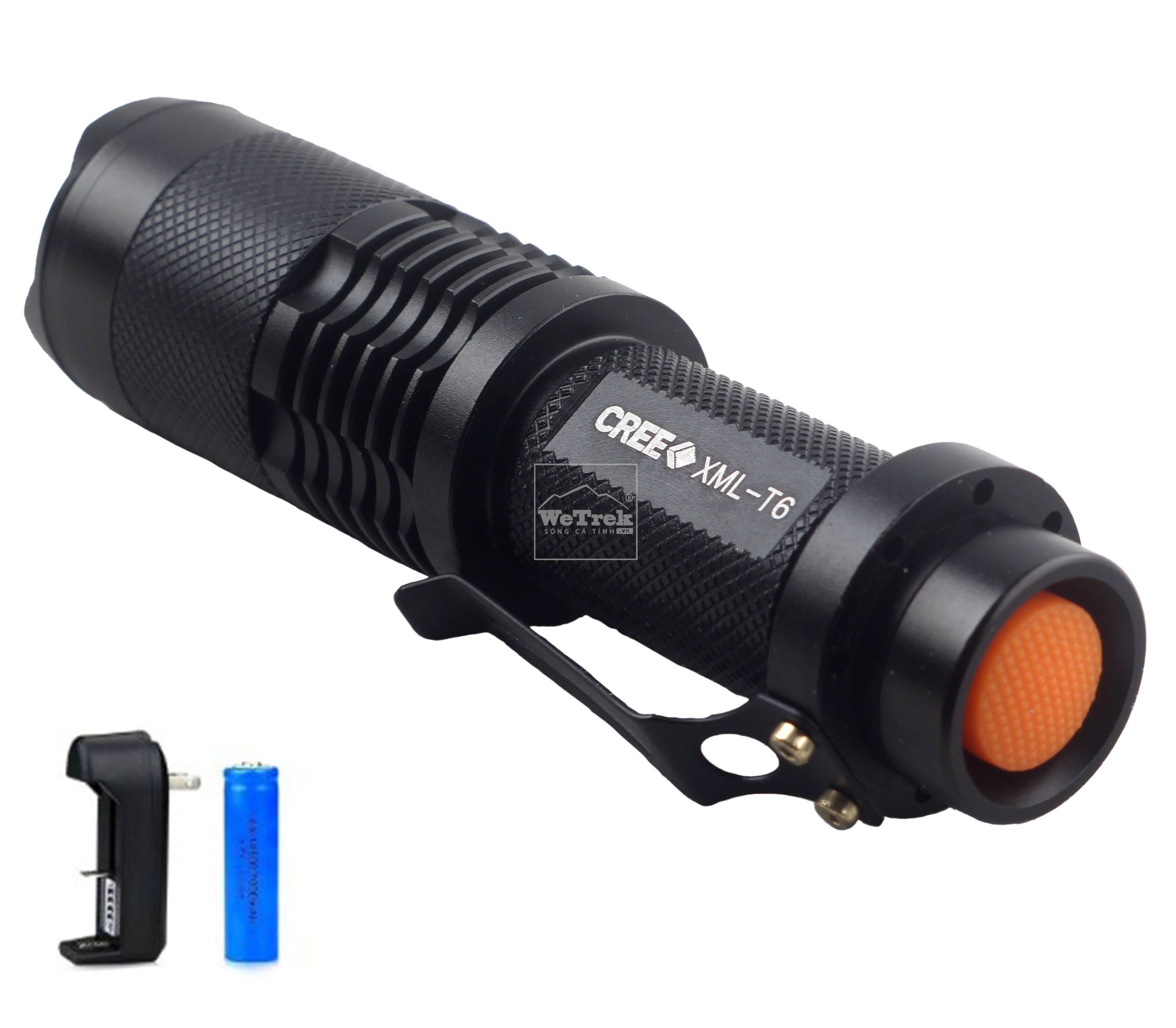 Đèn pin sạc siêu sáng CREE Led XML-T6