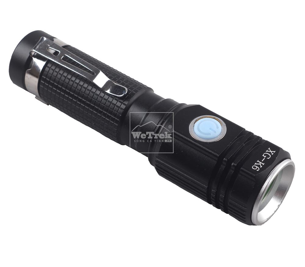Đèn pin sạc siêu sáng chống nước CREE Led XG-K6 - 5375